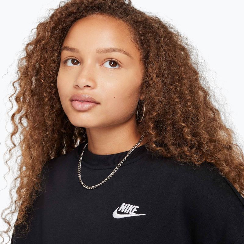 Детски суитшърт Nike Sportswear Club Fleece black/white 4