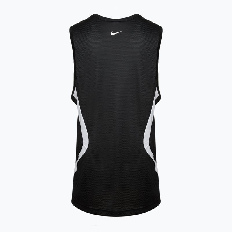 Мъжка баскетболна тениска Nike Icon Dri-Fit TT black/white/black/white 2