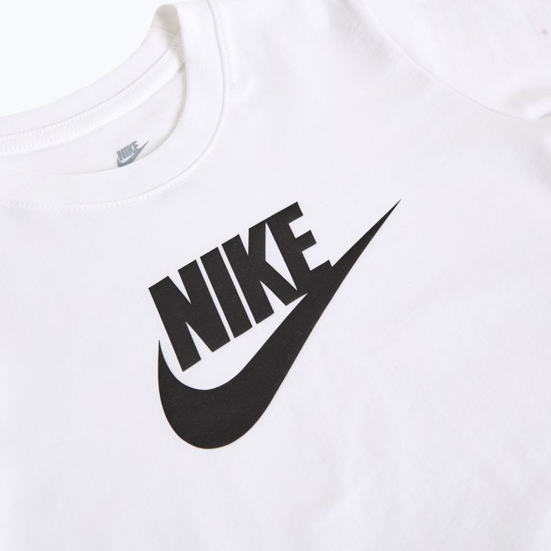 Детска тениска Nike Sportswear Cropped white 3