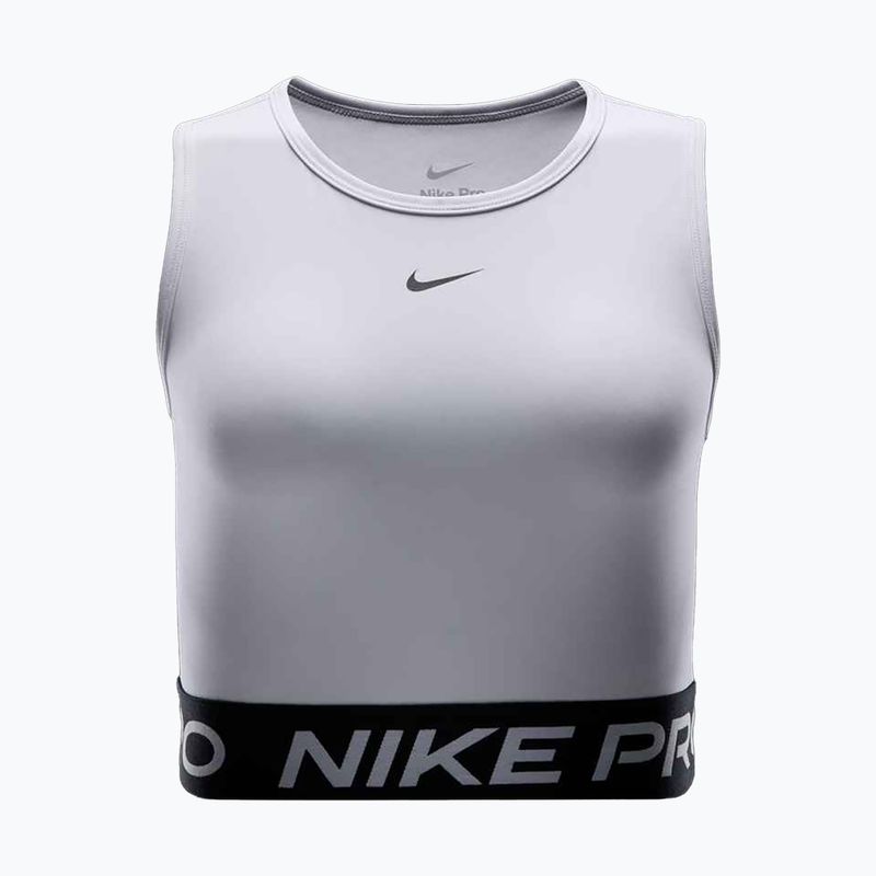 Дамска тениска за тренировка Nike Pro Dri-Fit white/black 6