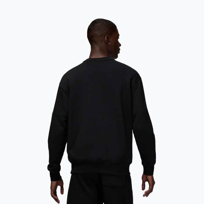 Мъжки суитшърт Nike Jordan Brooklyn Fleece Crew black/white 3