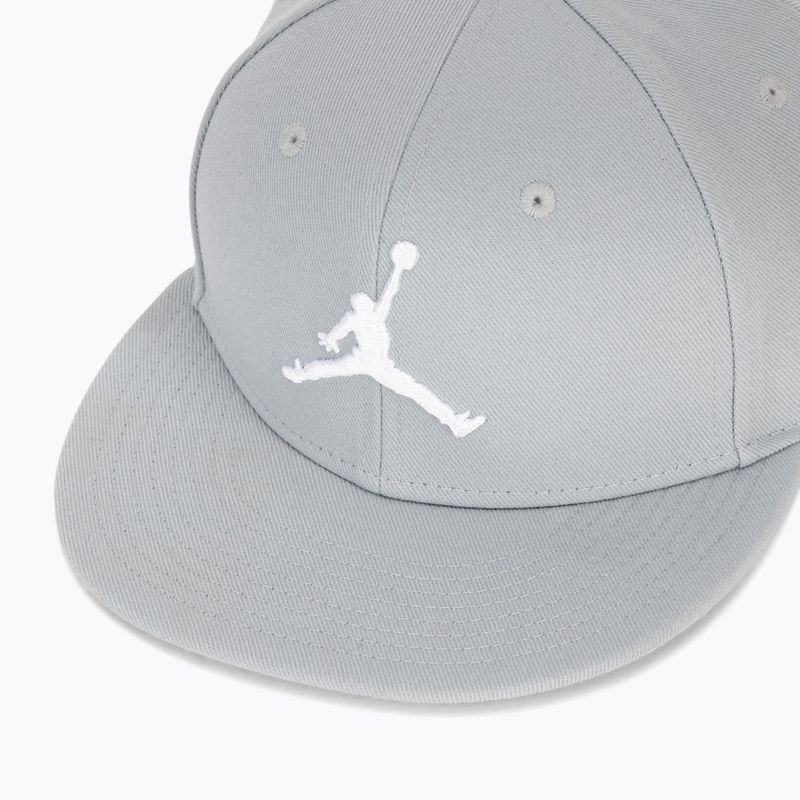 Шапка с козирка Nike Jordan Jumpman Pro light smoke grey/smoke grey/white 3