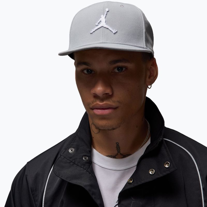 Шапка с козирка Nike Jordan Jumpman Pro light smoke grey/smoke grey/white 9