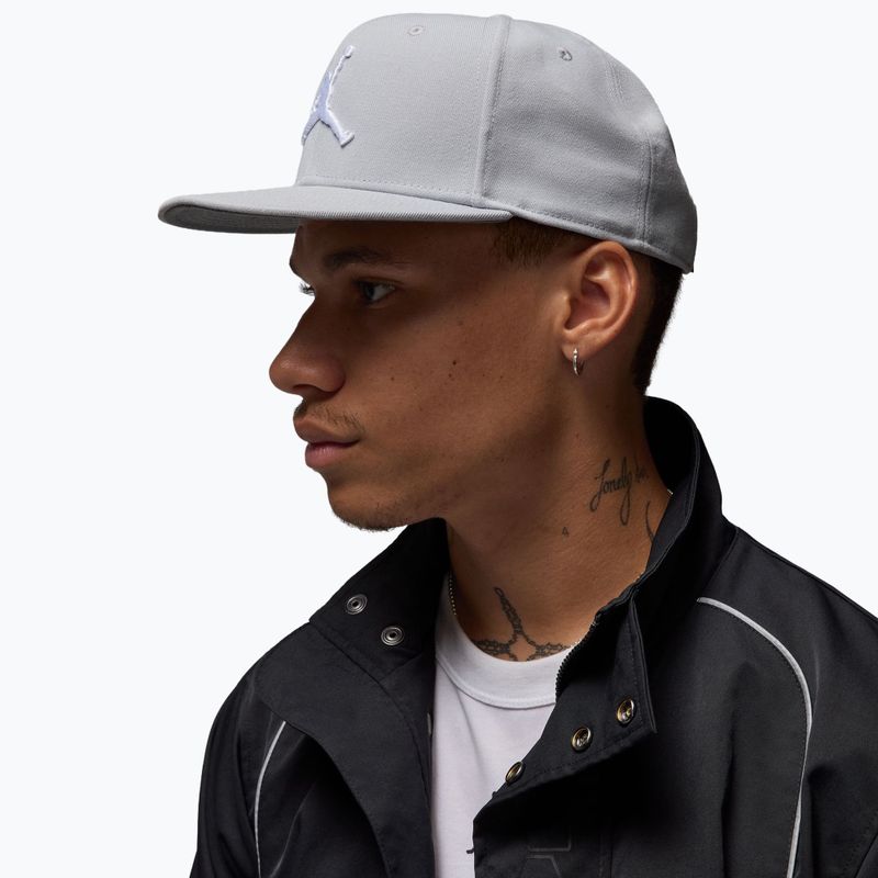 Шапка с козирка Nike Jordan Jumpman Pro light smoke grey/smoke grey/white 10