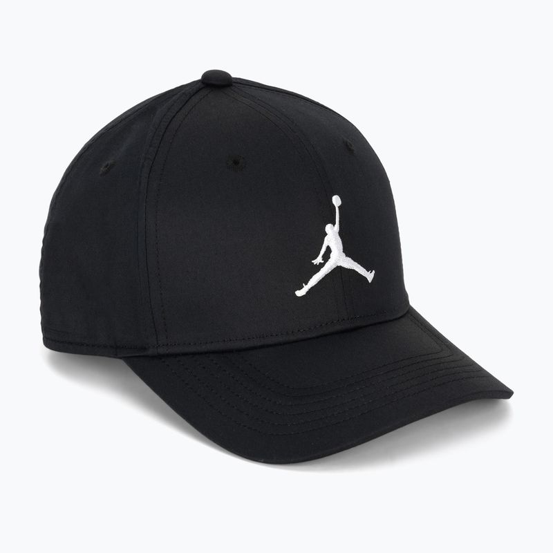 Czapka z daszkiem Nike Jordan Rise Structured Curved-Bill black/white
