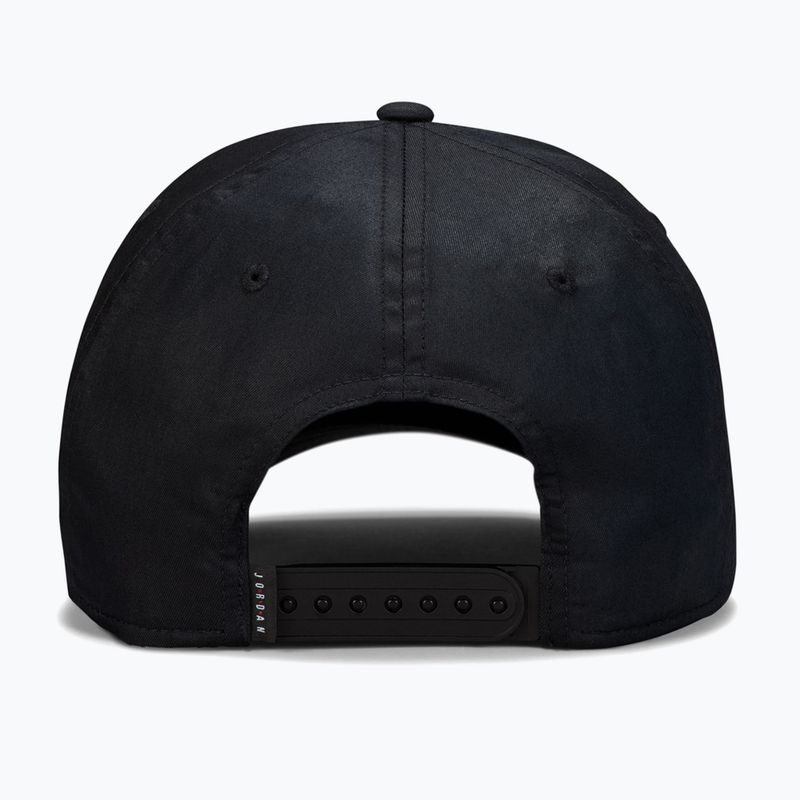 Шапка с козирка Nike Jordan Rise Structured Curved-Bill black/white 6