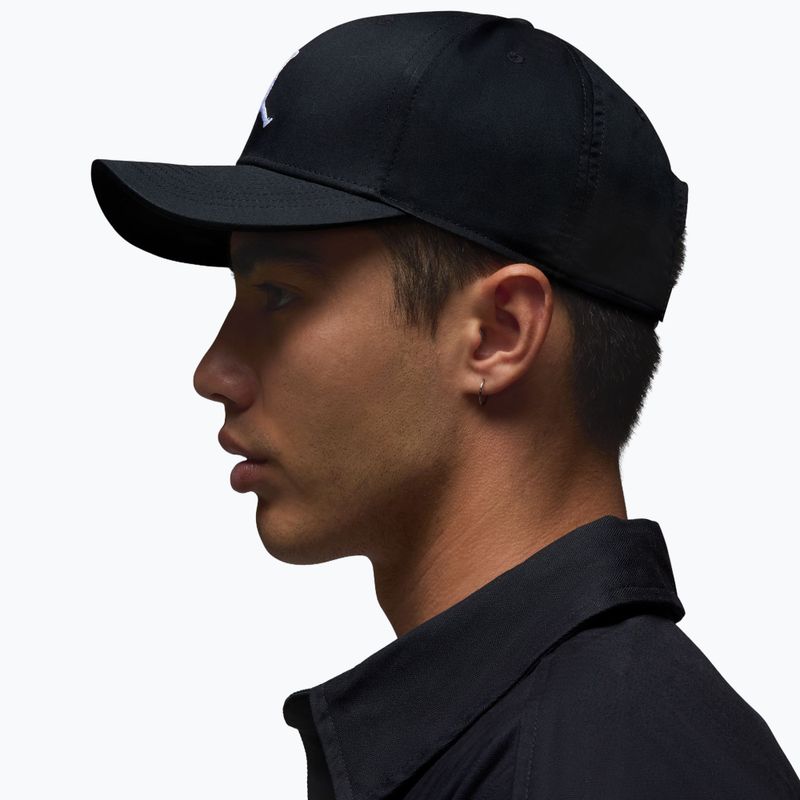 Шапка с козирка Nike Jordan Rise Structured Curved-Bill black/white 9
