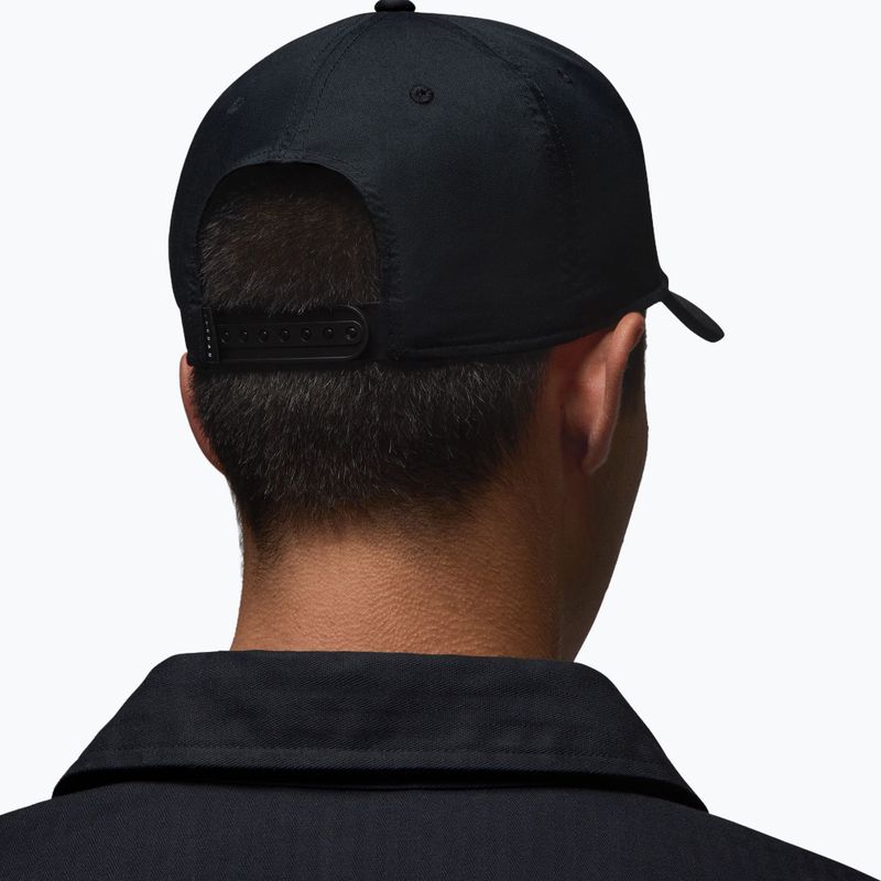 Шапка с козирка Nike Jordan Rise Structured Curved-Bill black/white 11
