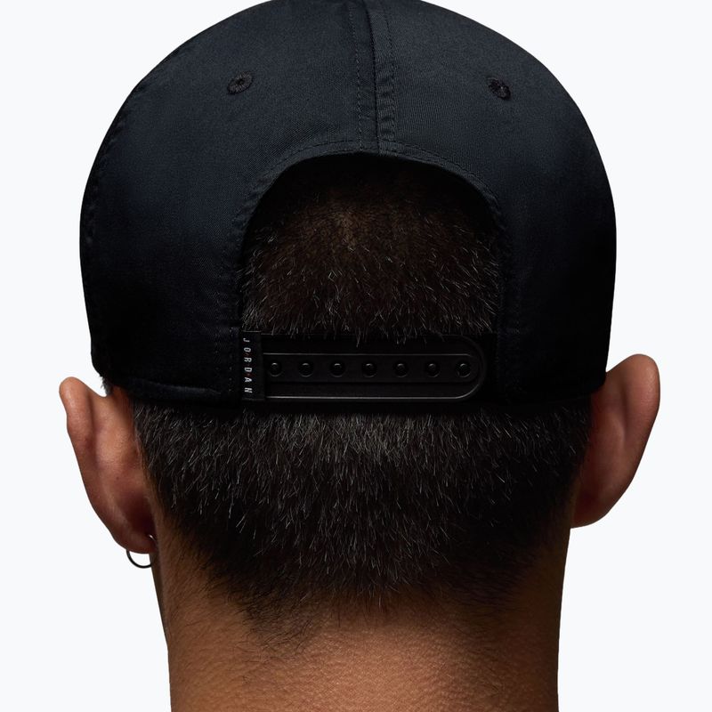 Шапка с козирка  Jordan Rise Structured Curved-Bill black/white 12