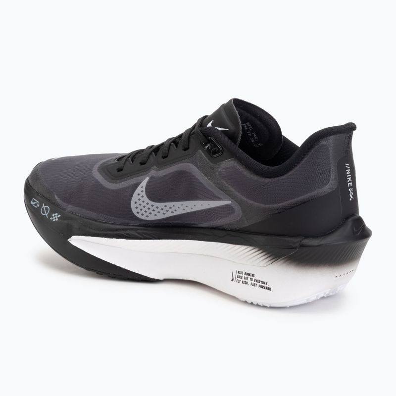 Дамски обувки за бягане Nike Zoom Fly 6 black/light smoke grey/white 3