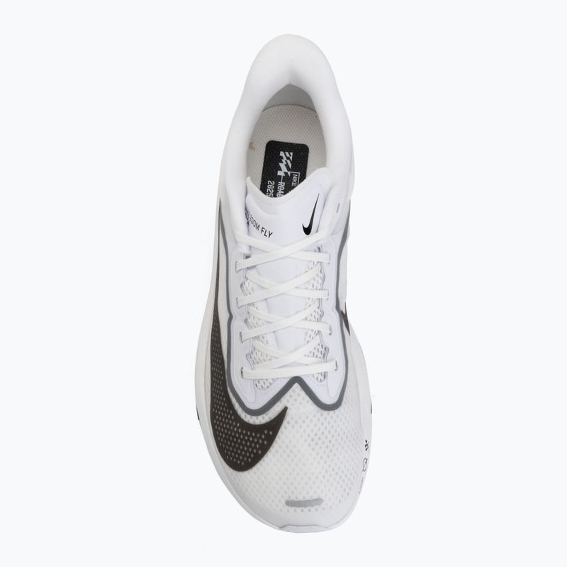 Мъжки обувки за бягане Nike Zoom Fly 6 white/smoke grey/metallic silver/black 5