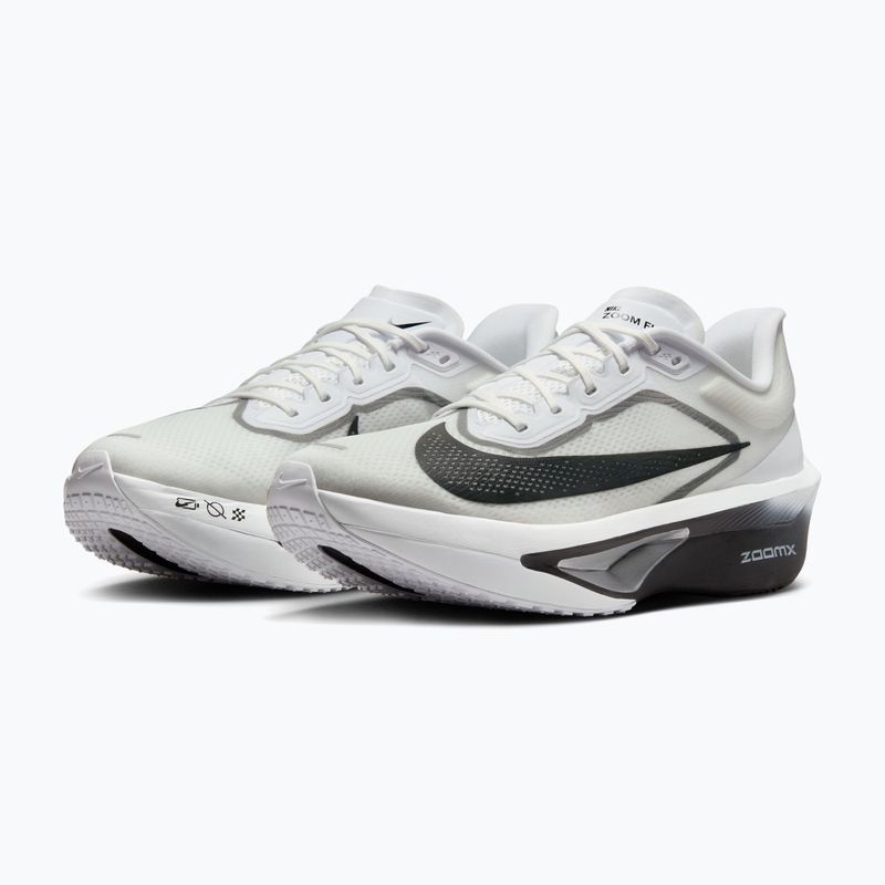 Мъжки обувки за бягане Nike Zoom Fly 6 white/smoke grey/metallic silver/black 3