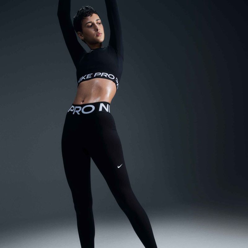 Дамски клин за тренировка Nike Pro Sculpt black/white 7