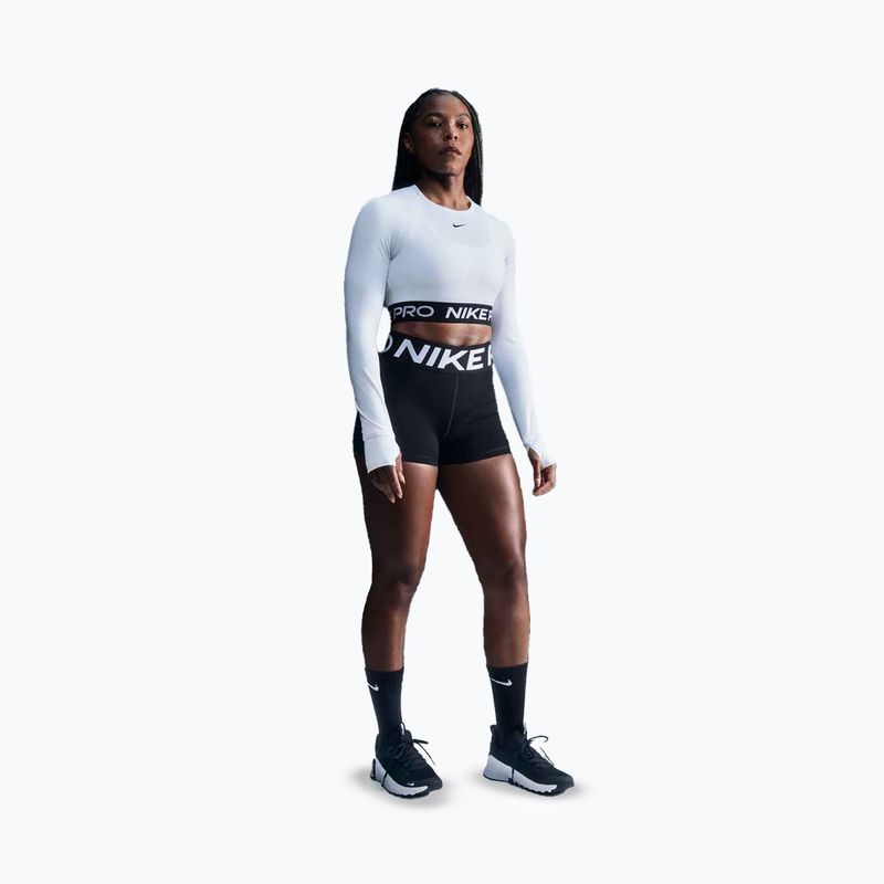 Дамски шорти Nike Pro Sculpt High Waisted 3" Biker black/white