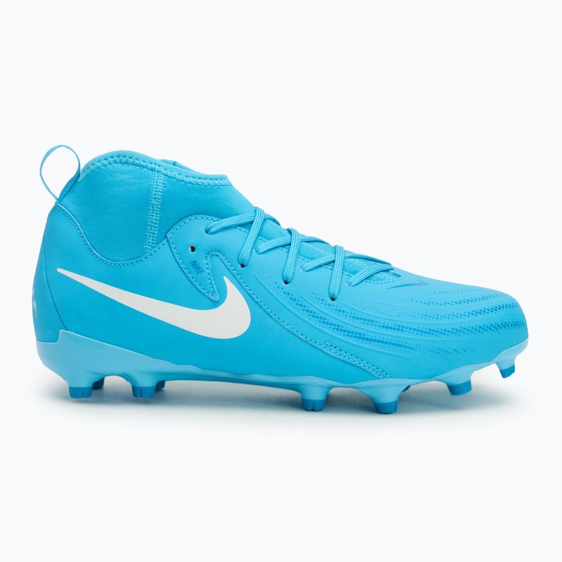 Детски футболни обувки Nike Phantom Luna 2 Academy FG/MG blue fury/white 2