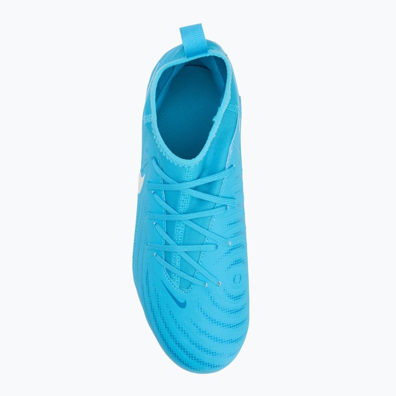 Детски футболни обувки Nike Phantom Luna 2 Academy FG/MG blue fury/white 5