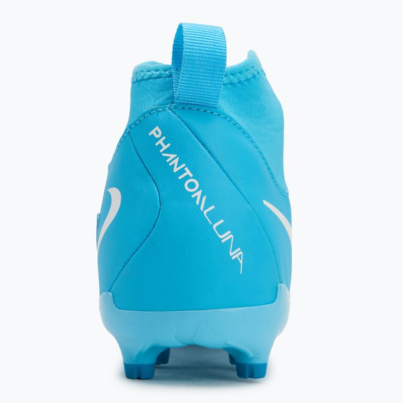 Детски футболни обувки Nike Phantom Luna 2 Academy FG/MG blue fury/white 6