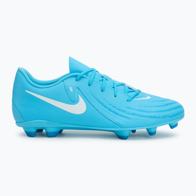 Мъжки футболни обувки Nike Phantom GX 2 Club FG/MG blue/fury white 2