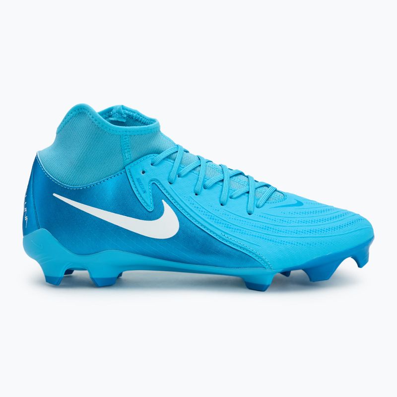 Футболни обувки Nike Phantom Luna II Academy FG/MG blue fury/white 2