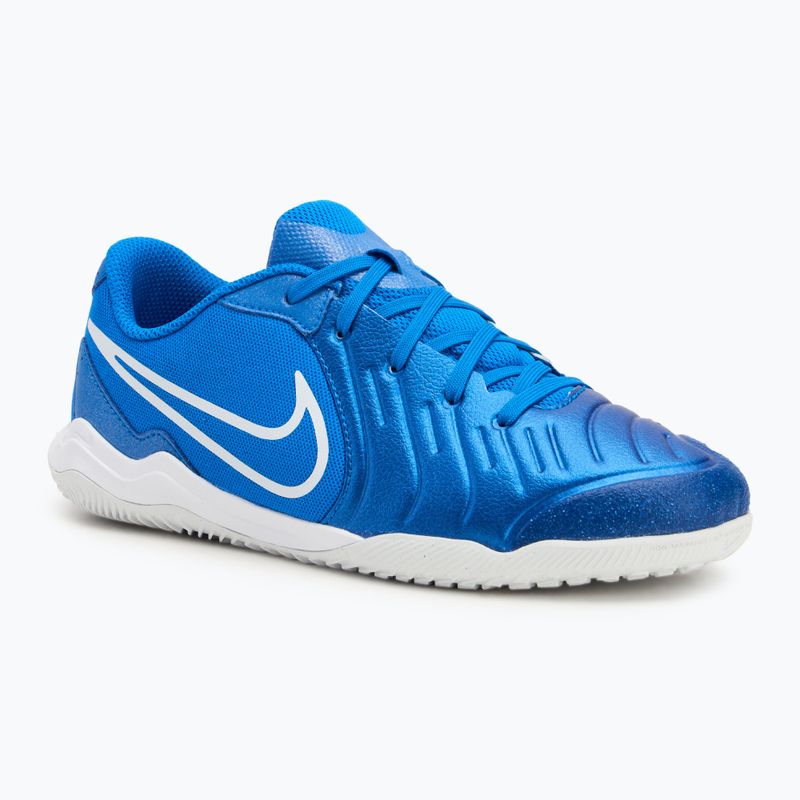 Детски футболни обувки Nike Tiempo Legend 10 Academy IC solar/white