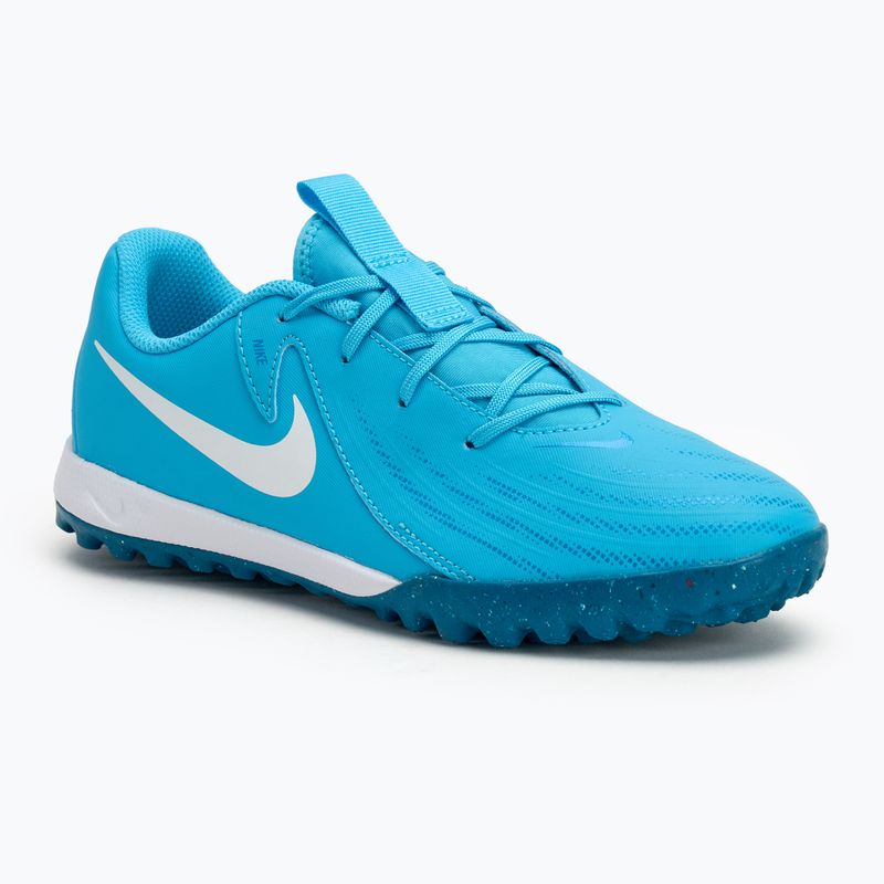 Детски футболни обувки Nike Phantom GX II Academy TF blue fury/white