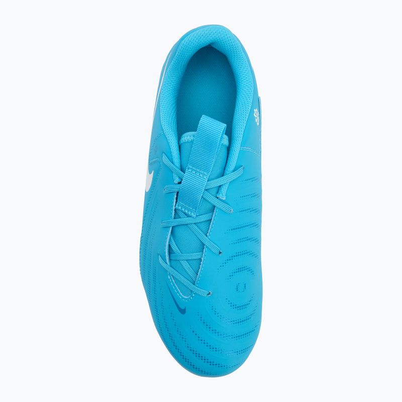 Детски футболни обувки Nike Phantom GX II Academy FG/MG blue fury/white 5