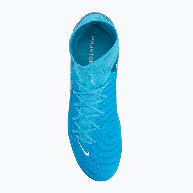 Мъжки футболни обувки Nike Phantom Luna II Pro FG blue fury / white 5