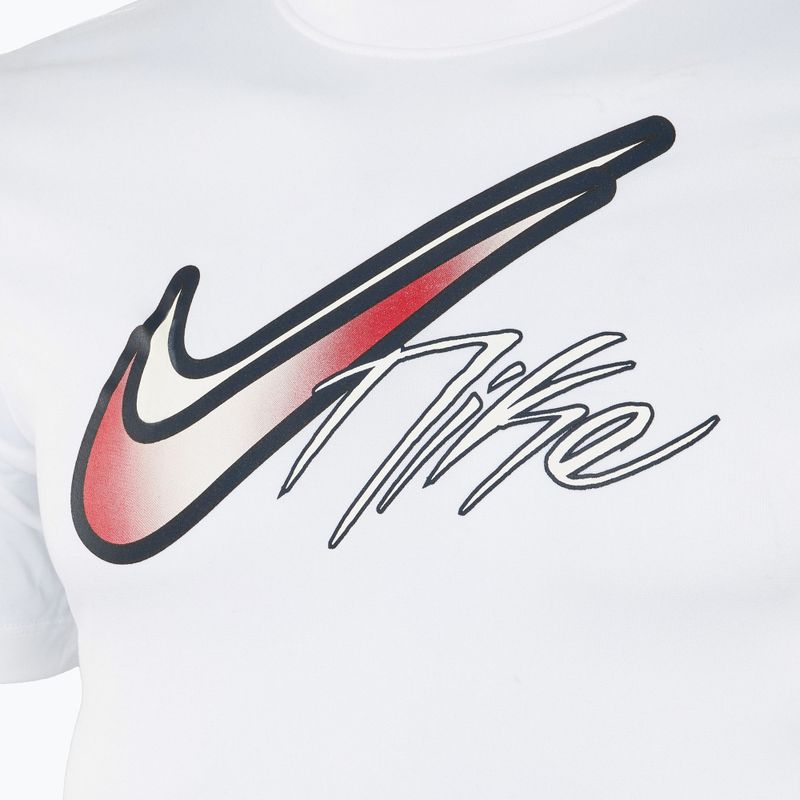 Мъжка баскетболна тениска Nike Dri-Fit white 3