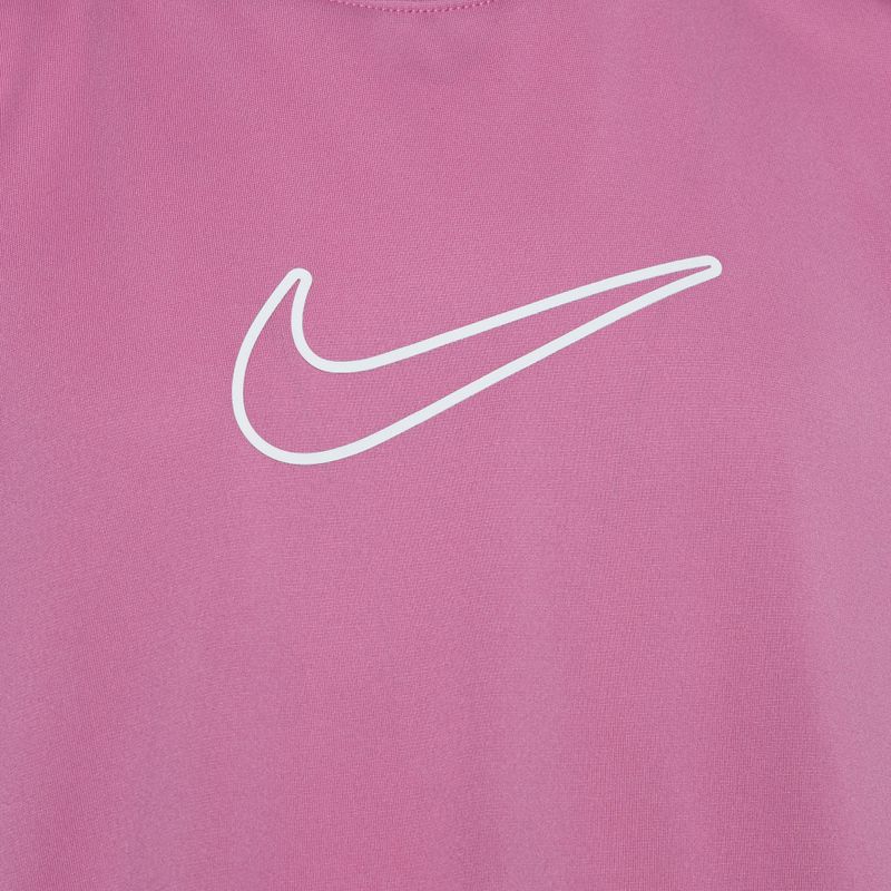 Детска тениска Nike One Dri-Fit magic flamingo/white 3