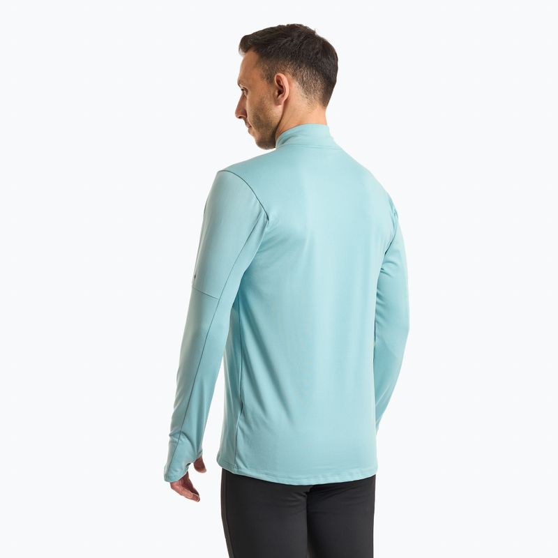 Мъжка блуза с дълъг ръкав за бягане Nike Dri-FIT Element 1/2-Zip denim turquoise 2