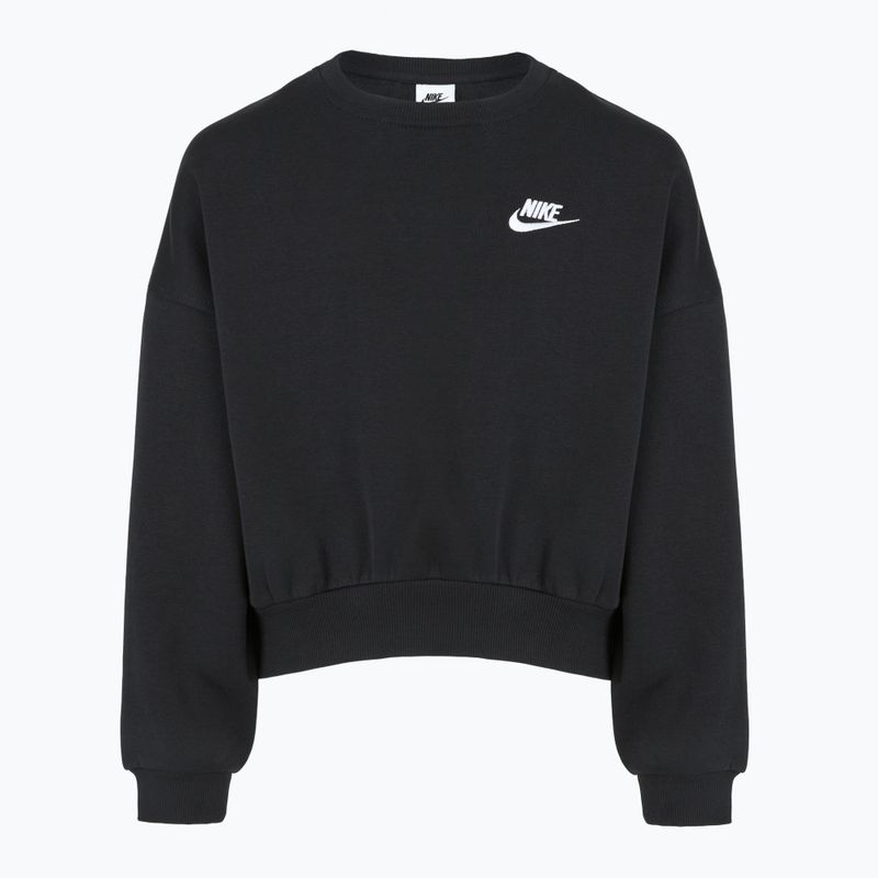 Детски суитшърт Nike Sportswear Club Fleece black/white 5