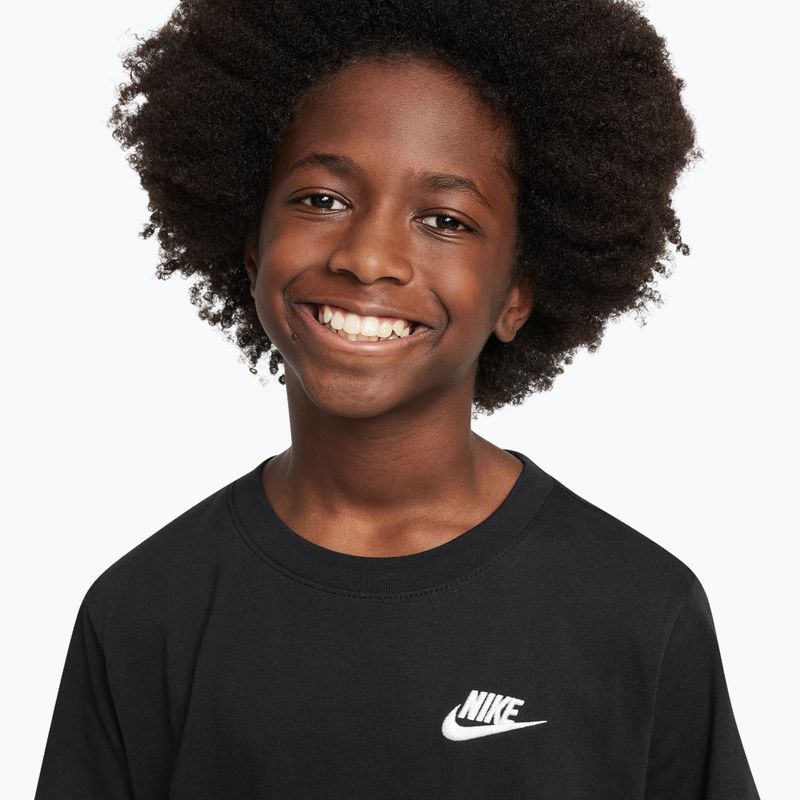 Детска тениска Nike Sportswear black 7