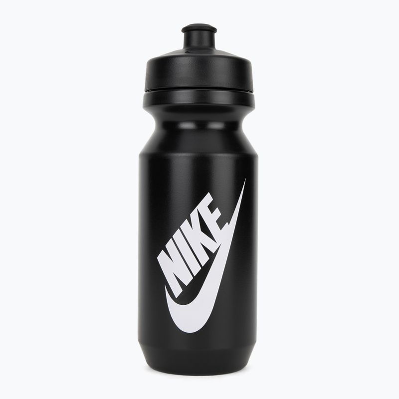 Бутилка за вода Nike Big Mouth 650 ml black/white 2