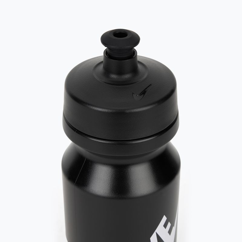 Бутилка за вода Nike Big Mouth 650 ml black/white 5