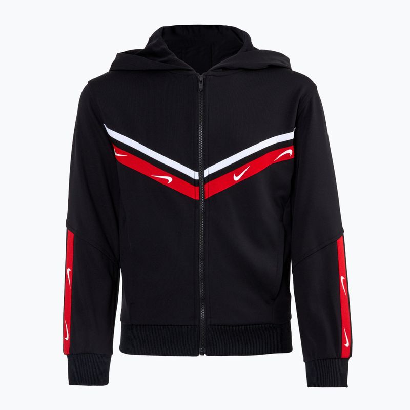 Детски суитшърт Nike Sportswear Club Full-Zip черен