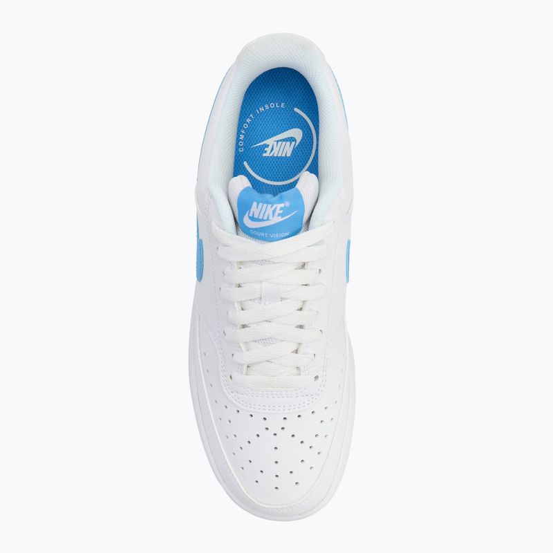 Мъжки обувки Nike Court Vision Low white/gum yellow/university blue 5