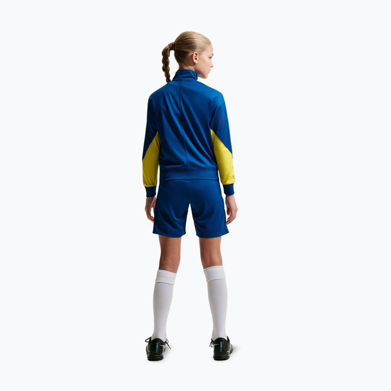 Детски футболни шорти Nike FC Barcelona Strike SE Jr gym blue/opti yellow/opti yellow 4