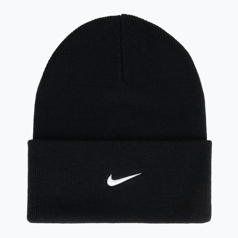 Зимна шапка Nike Peak Swoosh Beanie black/white
