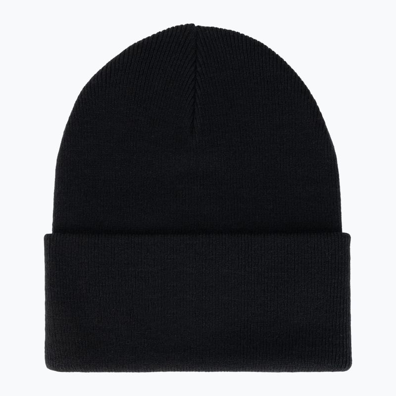 Зимна шапка Nike Peak Swoosh Beanie black/white 2