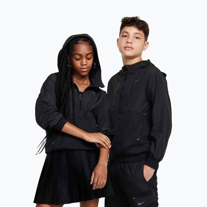 Детски суитшърт Nike Sportswear City Utility EasyOn black/black 4