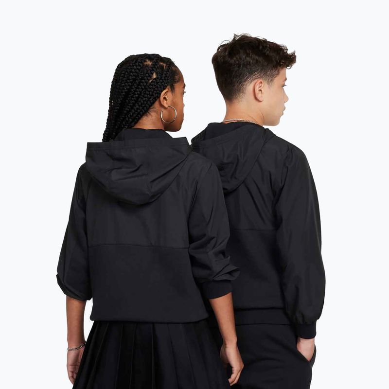 Детски суитшърт Nike Sportswear City Utility EasyOn black/black 6