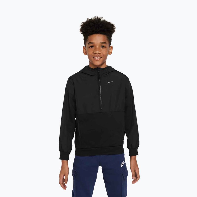 Детски суитшърт Nike Sportswear City Utility EasyOn black/black 8