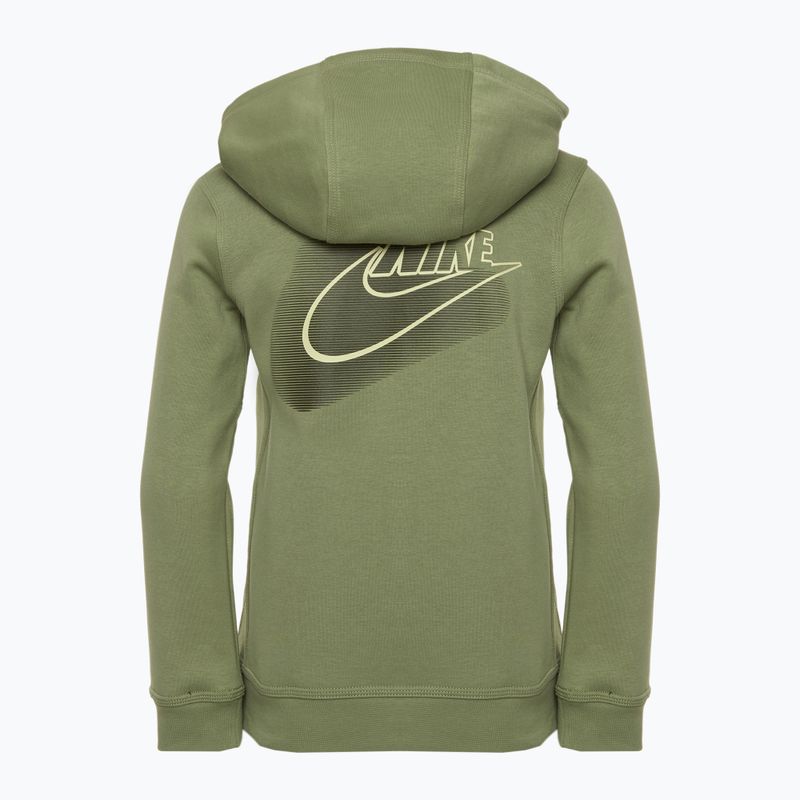 Детски потник Nike Sportswear Standard Issue в маслено зелено 2