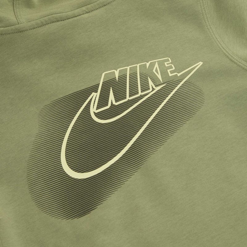 Детски потник Nike Sportswear Standard Issue в маслено зелено 4