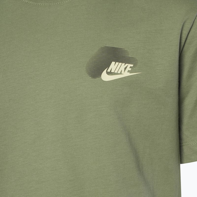 Детска тениска Nike Sportswear Standard Issue oil green 3