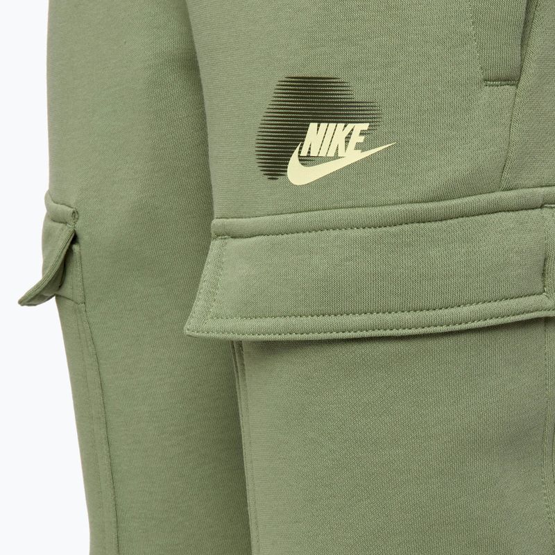 Детски панталони Nike Sportswear Standard Issue Cargo oil green 3