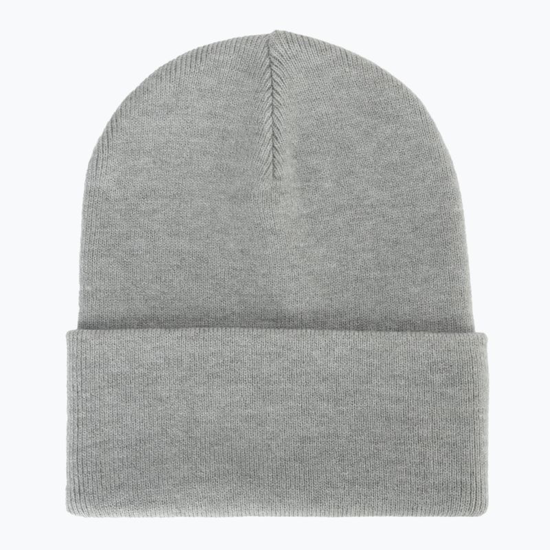 Мъжка зимна шапка Nike Peak Swoosh Beanie dark grey heather/white 2