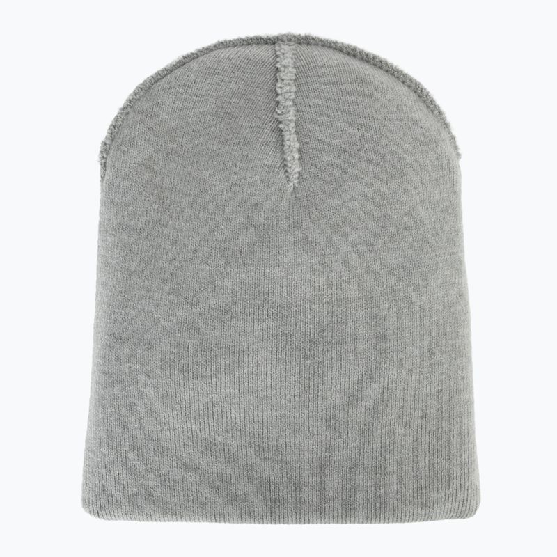 Мъжка зимна шапка Nike Peak Swoosh Beanie dark grey heather/white 4