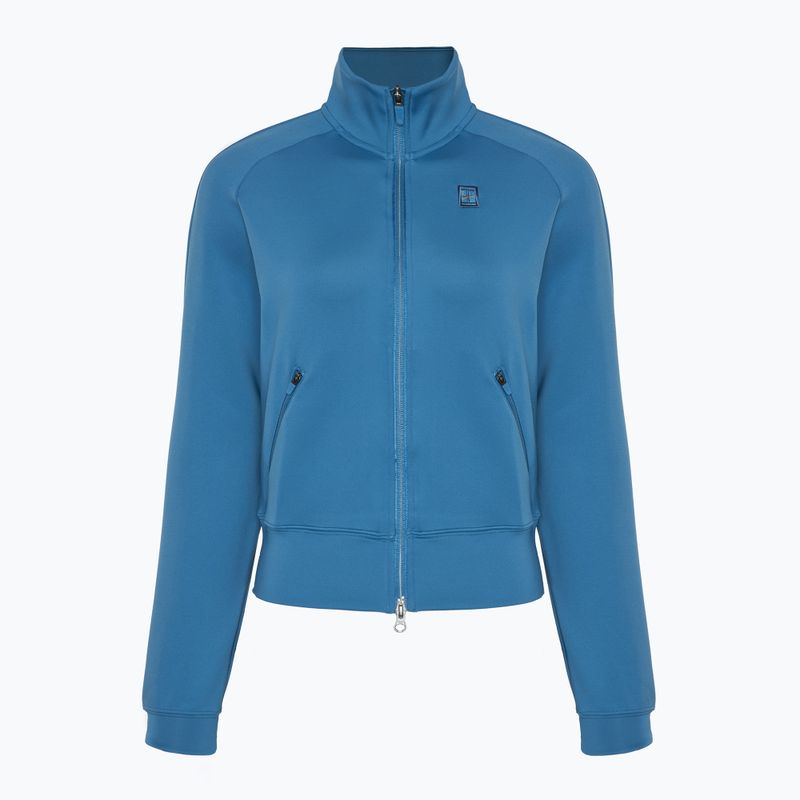 Дамски суитшърт за тенис Nike Court Dri-Fit Heritage FZ aegean storm / egean storm