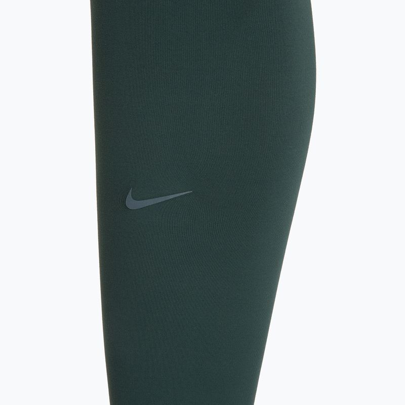 Дамски клин Nike One High-Waisted Full Lenght vintage green/black 4